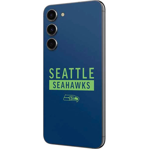 NFL Seattle Seahawks Blue Performance Series Galaxy S23 Plus Skin