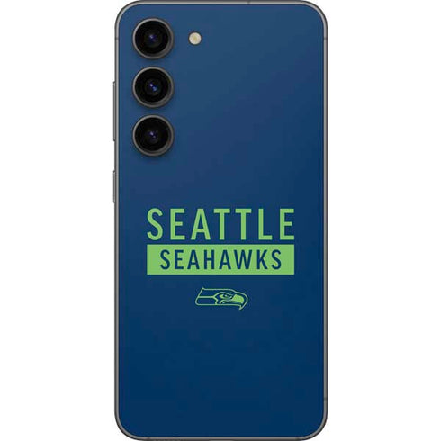 NFL Seattle Seahawks Blue Performance Series Galaxy S23 Skin