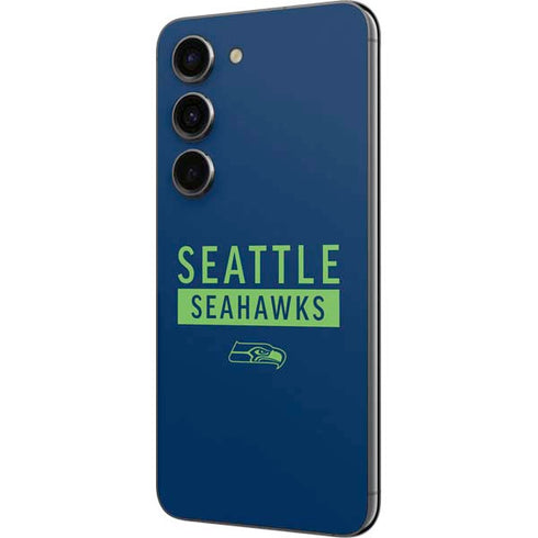 NFL Seattle Seahawks Blue Performance Series Galaxy S23 Skin