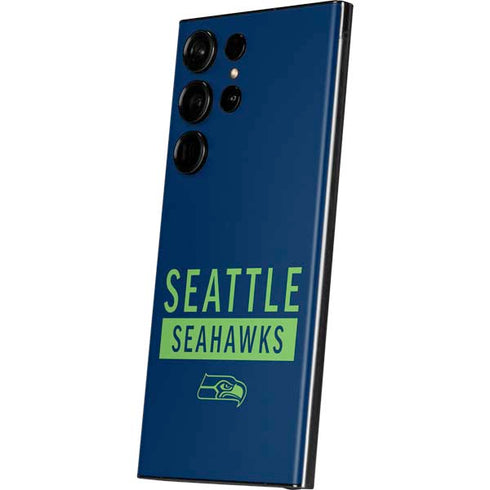 NFL Seattle Seahawks Blue Performance Series Galaxy S23 Ultra Skin