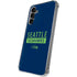 NFL Seattle Seahawks Blue Performance Series Galaxy S24 Plus Clear Case