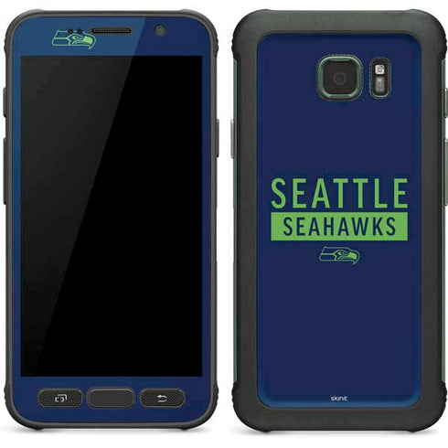 NFL Seattle Seahawks Blue Performance Series Galaxy S7 Active Skin