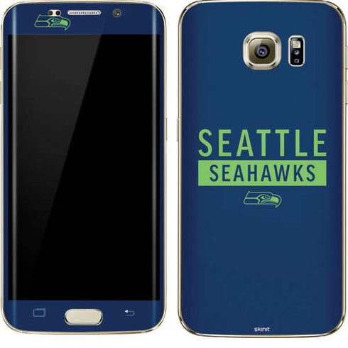NFL Seattle Seahawks Blue Performance Series Galaxy S7 Edge Skin