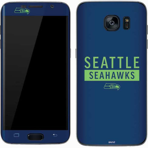 NFL Seattle Seahawks Blue Performance Series Galaxy S7 Skin