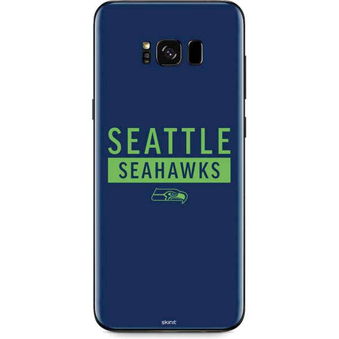 NFL Seattle Seahawks Blue Performance Series Galaxy S8 Skin