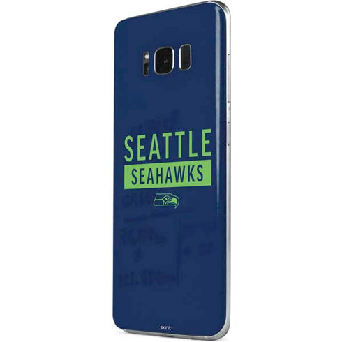 NFL Seattle Seahawks Blue Performance Series Galaxy S8 Skin