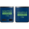 NFL Seattle Seahawks Blue Performance Series Galaxy Z Flip Skin