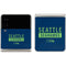 NFL Seattle Seahawks Blue Performance Series Galaxy Z Flip3 5G Skin