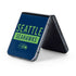 NFL Seattle Seahawks Blue Performance Series Galaxy Z Flip5 5G Skin