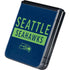 NFL Seattle Seahawks Blue Performance Series Galaxy Z Flip5 5G Skin