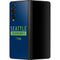 NFL Seattle Seahawks Blue Performance Series Galaxy Z Fold3 5G Skin