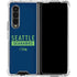 NFL Seattle Seahawks Blue Performance Series Galaxy Z Fold4 5G Clear Case