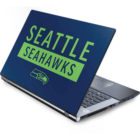 NFL Seattle Seahawks Blue Performance Series Generic Laptop Skin