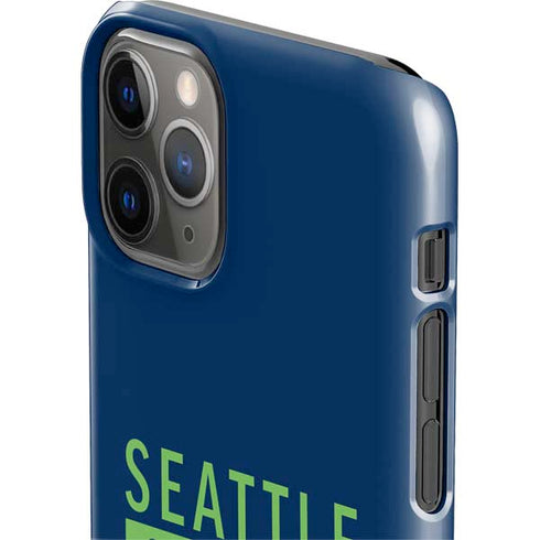 NFL Seattle Seahawks Blue Performance Series iPhone 11 Pro Lite Case