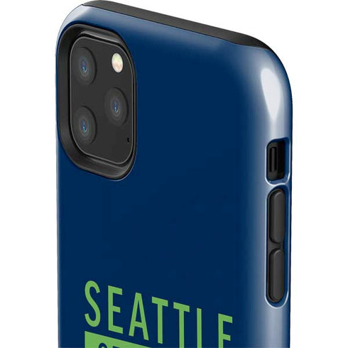 NFL Seattle Seahawks Blue Performance Series iPhone 11 Pro Max Impact Case