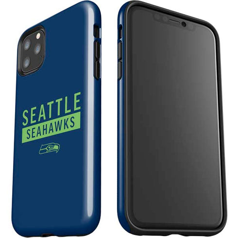 NFL Seattle Seahawks Blue Performance Series iPhone 11 Pro Max Impact Case