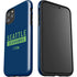 NFL Seattle Seahawks Blue Performance Series iPhone 11 Pro Max Impact Case