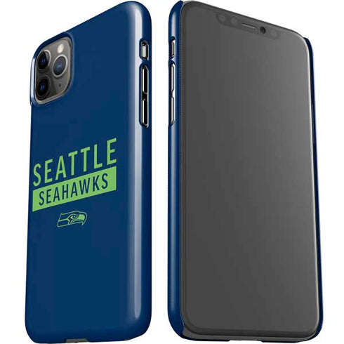 NFL Seattle Seahawks Blue Performance Series iPhone 11 Pro Max Lite Case