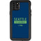 NFL Seattle Seahawks Blue Performance Series iPhone 11 Pro Max Waterproof Case