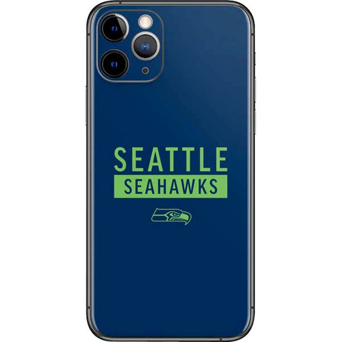 NFL Seattle Seahawks Blue Performance Series iPhone 11 Pro Skin