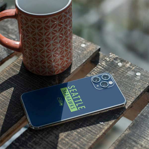 NFL Seattle Seahawks Blue Performance Series iPhone 11 Pro Skin