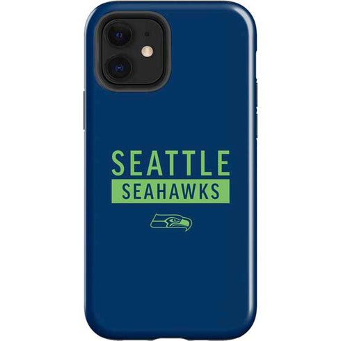 NFL Seattle Seahawks Blue Performance Series iPhone 12 Impact Case