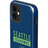 NFL Seattle Seahawks Blue Performance Series iPhone 12 Impact Case