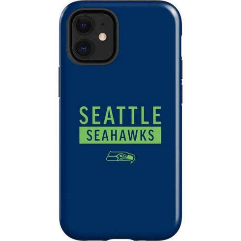 NFL Seattle Seahawks Blue Performance Series iPhone 12 Mini Impact Case