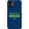 NFL Seattle Seahawks Blue Performance Series iPhone 12 Mini Lite Case