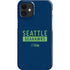 NFL Seattle Seahawks Blue Performance Series iPhone 12 Mini Lite Case