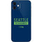 NFL Seattle Seahawks Blue Performance Series iPhone 12 Mini Skin