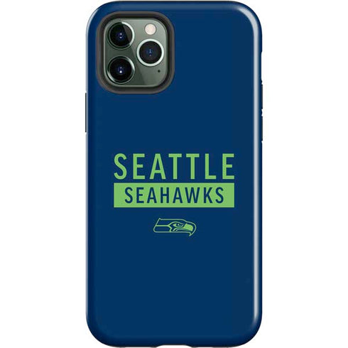 NFL Seattle Seahawks Blue Performance Series iPhone 12 Pro Impact Case