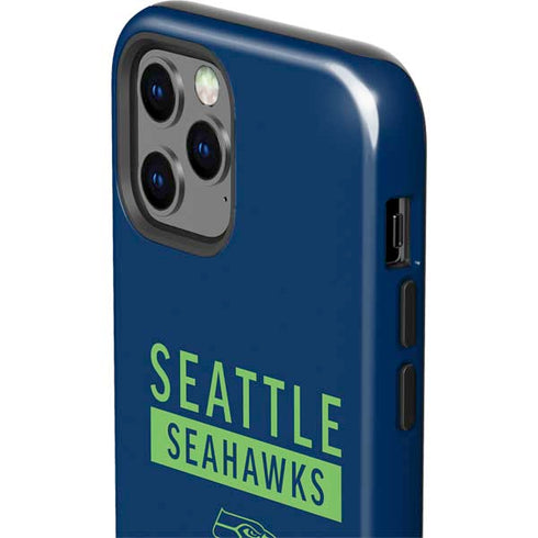 NFL Seattle Seahawks Blue Performance Series iPhone 12 Pro Impact Case