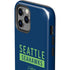 NFL Seattle Seahawks Blue Performance Series iPhone 12 Pro Impact Case