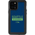 NFL Seattle Seahawks Blue Performance Series iPhone 12 Pro Max Waterproof Case