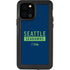 NFL Seattle Seahawks Blue Performance Series iPhone 12 Pro Waterproof Case