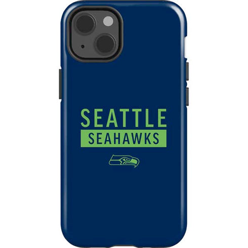 NFL Seattle Seahawks Blue Performance Series iPhone 13 Impact Case