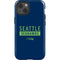 NFL Seattle Seahawks Blue Performance Series iPhone 13 Impact Case