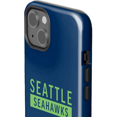NFL Seattle Seahawks Blue Performance Series iPhone 13 Impact Case