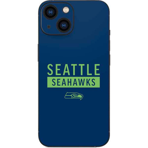 NFL Seattle Seahawks Blue Performance Series iPhone 13 Mini Skin