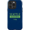NFL Seattle Seahawks Blue Performance Series iPhone 13 Pro Impact Case