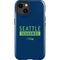 NFL Seattle Seahawks Blue Performance Series iPhone 15 Plus Impact Case