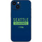 NFL Seattle Seahawks Blue Performance Series iPhone 14 Plus Skin