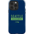 NFL Seattle Seahawks Blue Performance Series iPhone 15 Pro Impact Case