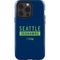 NFL Seattle Seahawks Blue Performance Series iPhone 14 Pro Impact Case