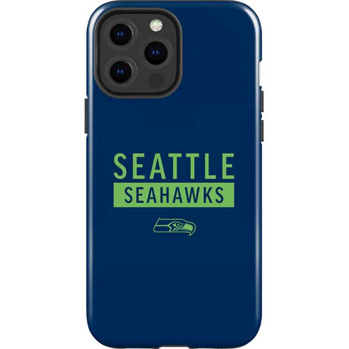 NFL Seattle Seahawks Blue Performance Series iPhone 15 Pro Max Impact Case