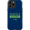 NFL Seattle Seahawks Blue Performance Series iPhone 15 Pro Max Impact Case