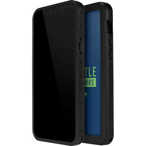 NFL Seattle Seahawks Blue Performance Series iPhone 14 Pro Max Waterproof Case
