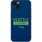 NFL Seattle Seahawks Blue Performance Series iPhone 14 Skin