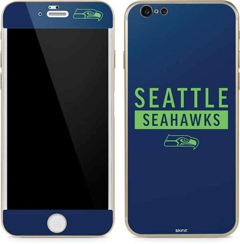 NFL Seattle Seahawks Blue Performance Series iPhone 6/6s Skin